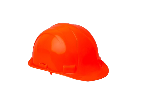 Fluo narandžasta školjka zaštitnog šlema